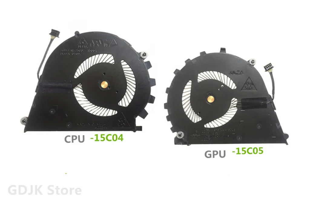 

Новый вентилятор для процессора HP ZBook Studio G3 G4, охлаждающий вентилятор для процессора и графического процессора 840960-001 / 922945-001