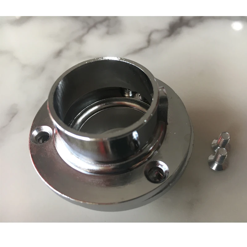 Сплав Труба кронштейн труба поддержка седло фланца для шкафа мебель фурнитура