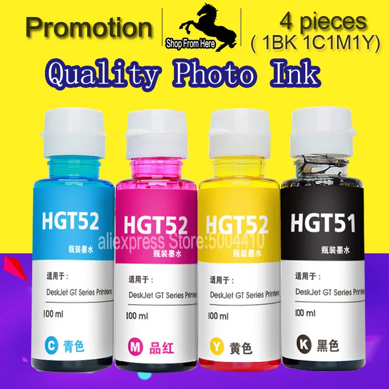 100 мл флакон краситель чернила для HP резервуар чернил 310 315 серии струйный принтер