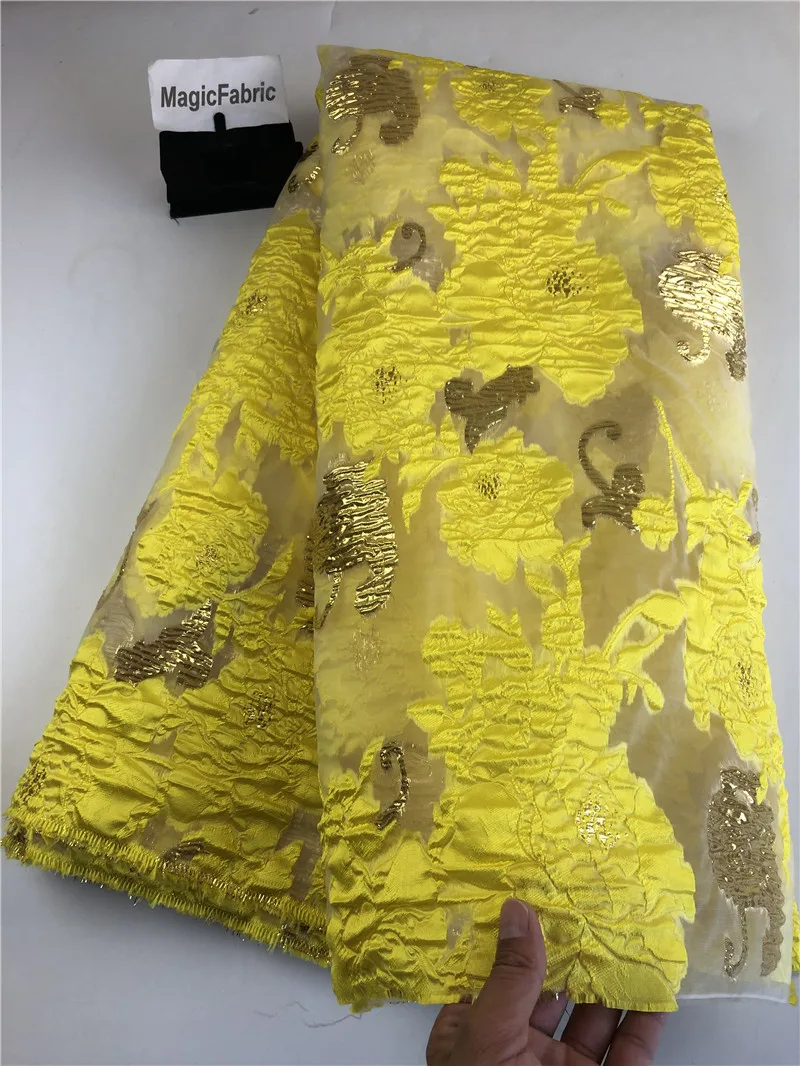 Африканская кружевная ткань из органзы вышитая яркая нигерийская для свадебного