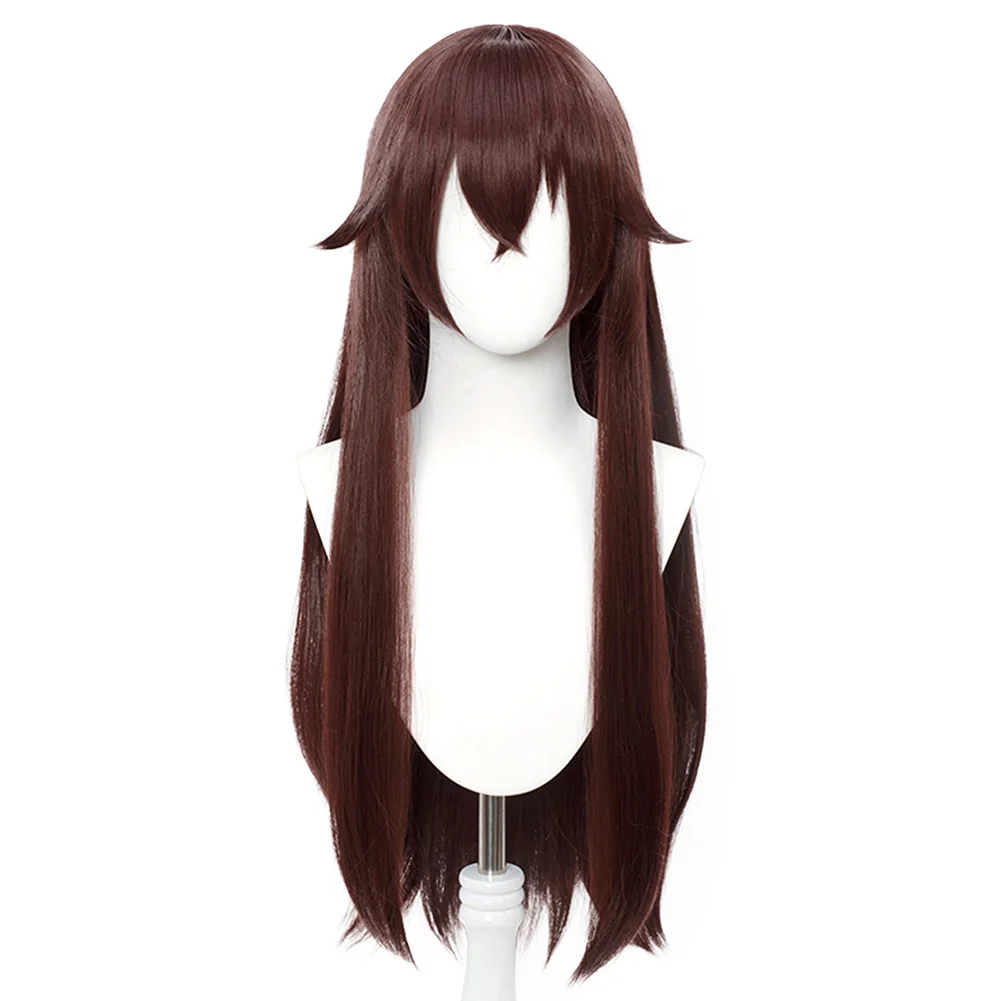 

Genshin Impact Amber Cosplay Wig Heat Resistant Synthetic Hair Carnival Halloween Party Props 80cm