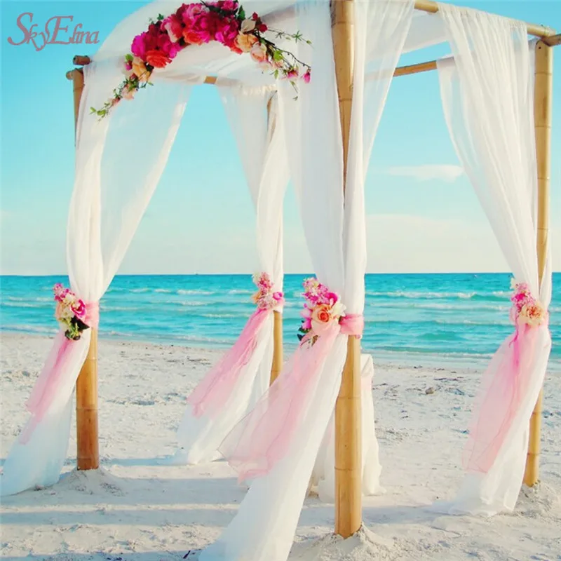 5/8/10 м свадебное украшение из органзы | Дом и сад