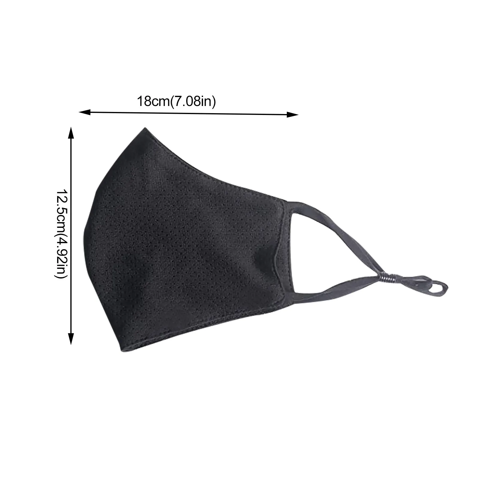 

Black Cotton Masks For Child Washable Fabric Mouth Masks For Casual Reuse Sporty Mouth Masks Mouthmask No Decoration