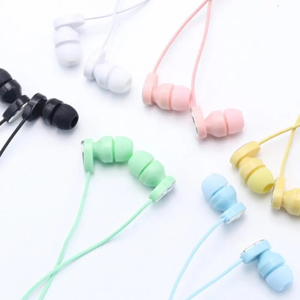 

L106 3.5mm Plug Dynamic Wired Heavy Bass Stereo In-ear Phone Earphone with Mic