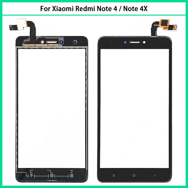 Новый сенсорный экран Note4 для Xiaomi Redmi Note 4X панель дигитайзер сенсор 4 ЖК-дисплей