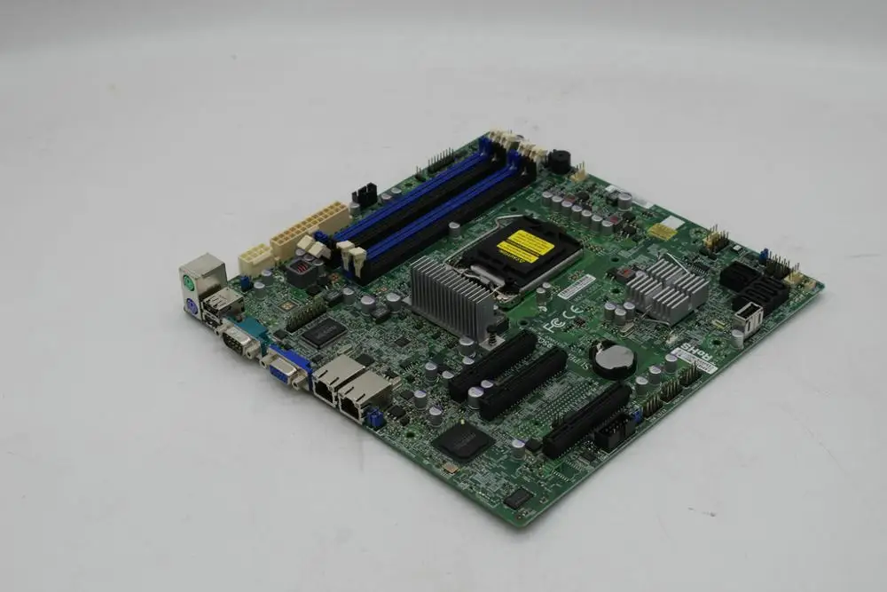 Для Supermicro X9SCL LGA1155 DDR3 C202 Серверная материнская плата