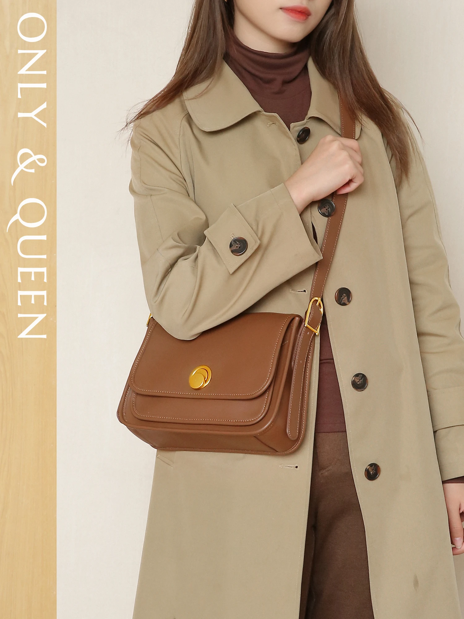 

Niche design bag women 2021 new trendy fashion high-end women's bag texture all-match western-style single-shoulder messenger ba