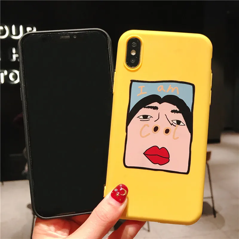 Lovebay чехол для телефона iPhone 11 Pro X XR XS Max 8 7 6 6s Plus 5s SE Забавный крутой мультяшный узор