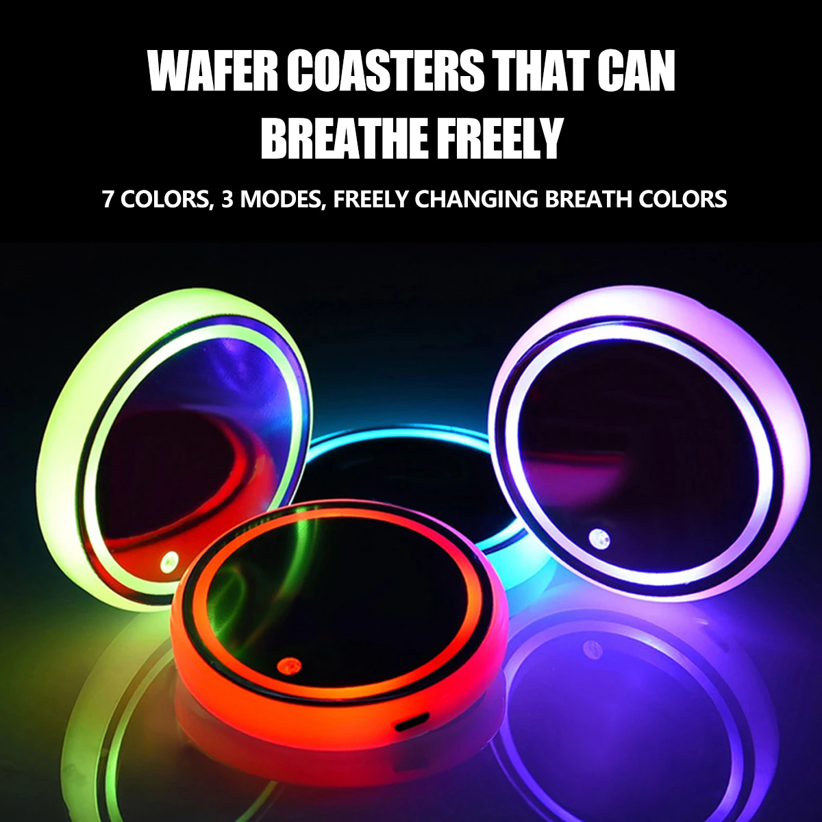 

Car Coaster Water Cup Bottle Holder Led Luminous Pad For Audi A4 B8 B6 B5 B7 B9 A3 8L 8P 8V Q5 Q7 A6 C6 C5 C7 C8 4f 4g A1 Q3 A5