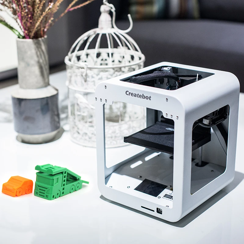 CreateBot красочные супермини 3d принтер сенсорный экран металлический чехол 3d принтер высокая точность 3D Drucker Impresora 3D