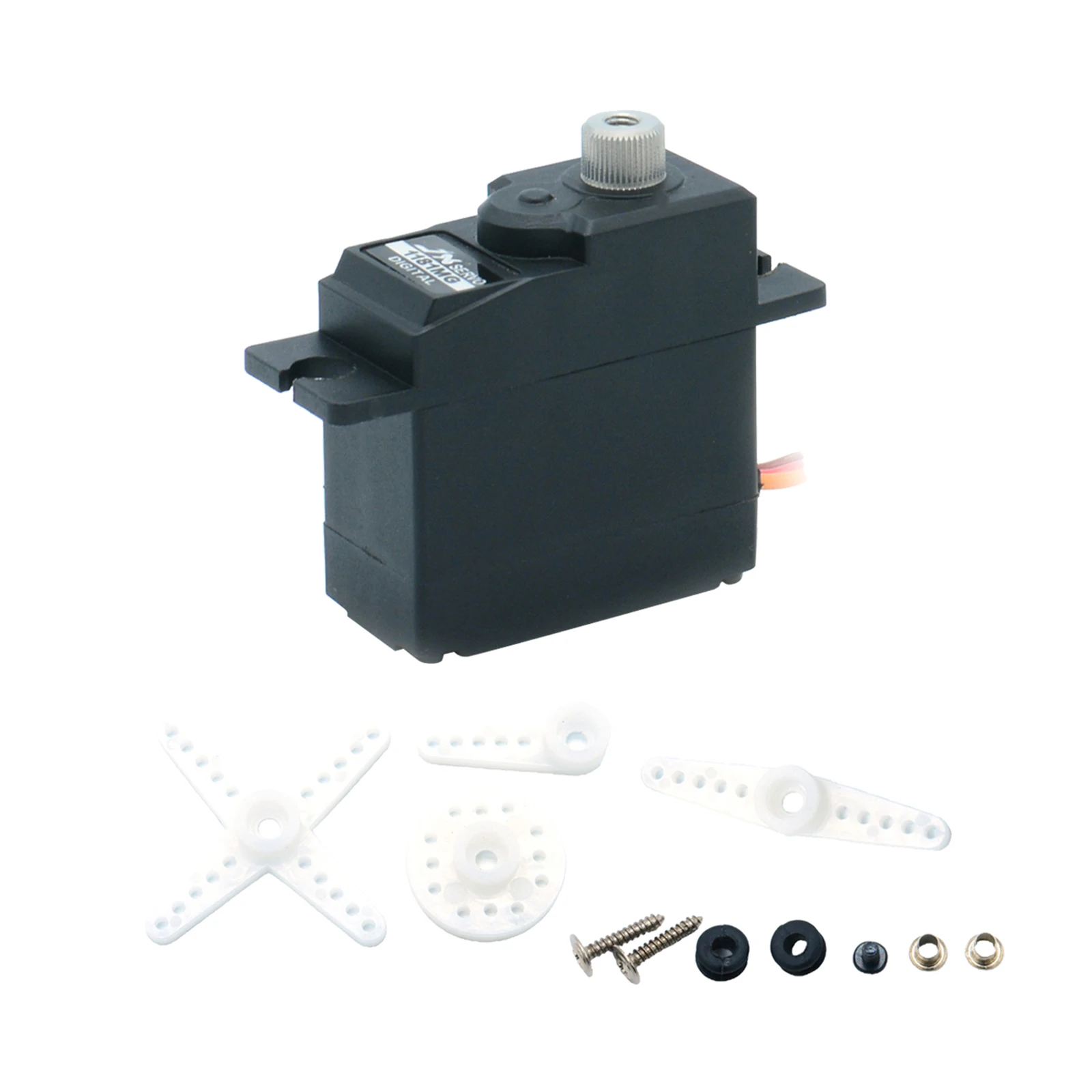 

Цифровой серводвигатель, 35 кг, шестерня из нержавеющей стали, высокий крутящий момент, аксессуары для радиоуправляемых моделей