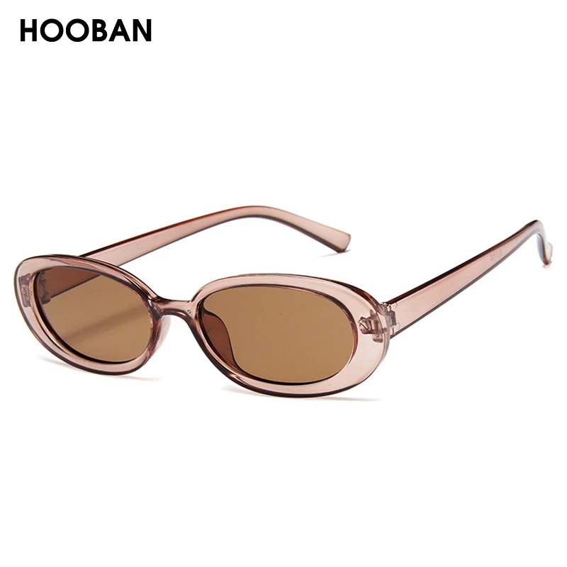 Солнцезащитные очки женские HOOBAN классические Овальные цвета коровы UV400 |