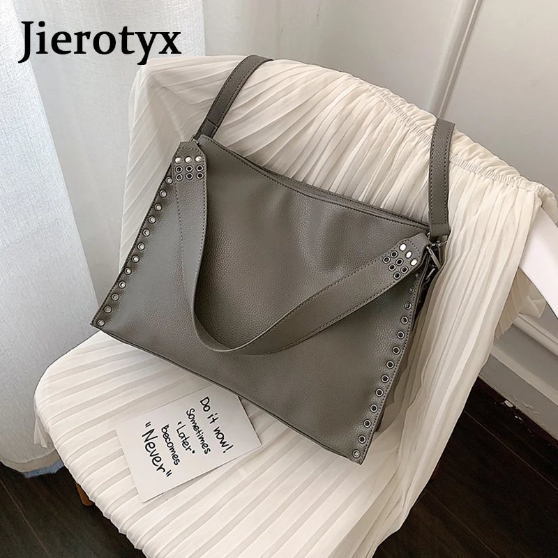 JIEROTYX новая сумка из искусственной кожи простые сумки известных брендов женская