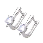 Женские серьги сделай сам, аксессуары для изготовления ювелирных изделий, оптовая продажа, золотистыеСеребристые серьги ручной работы, крючок, серьги, фурнитура