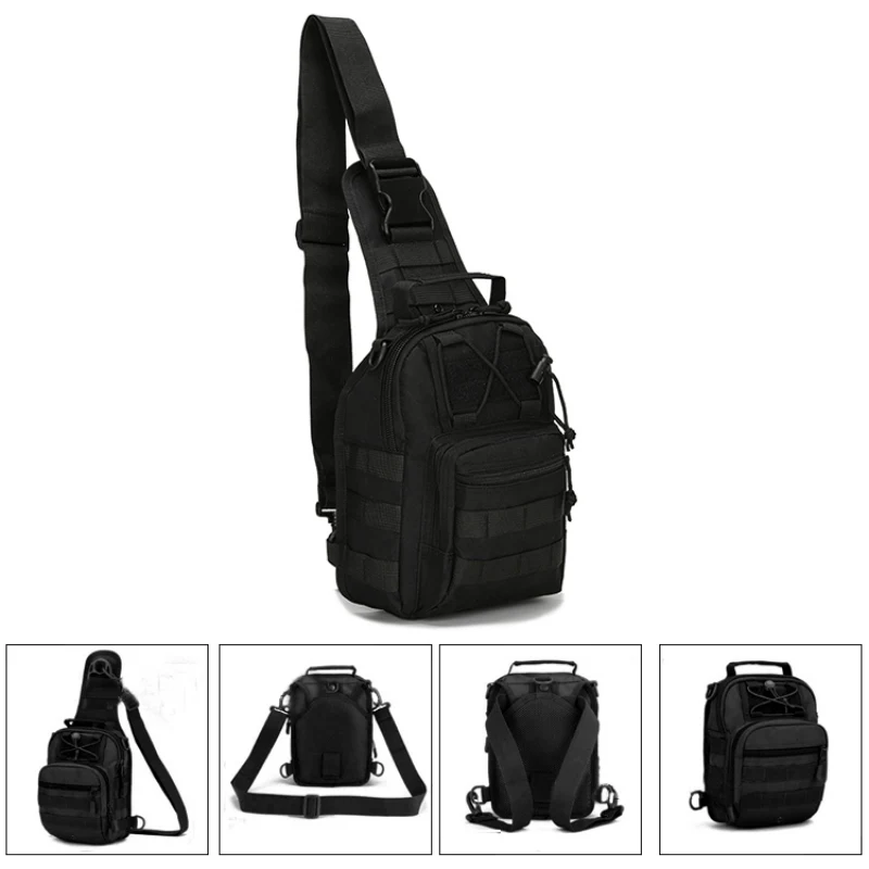 Мужской военный тактический крепеж нагрудная сумка камуфляжный рюкзак на плечо