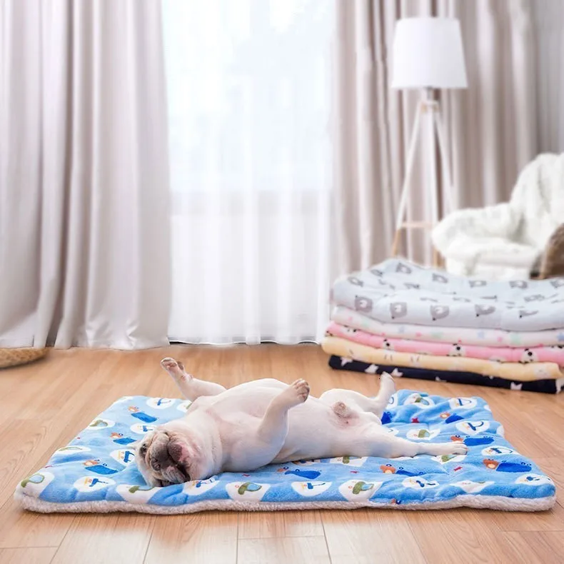 Benepaw 6 моделей теплый коврик для собак толстый флис спальный матрас для собак дышащий всесезонный маленький большой коврик для домашних животных Подушка