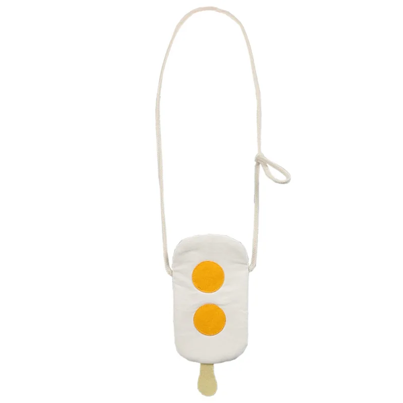 Женская наплечная сумка из плотной ткани Экологичная для покупок хлопка монет в