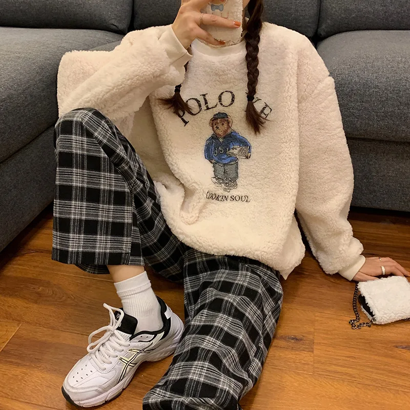 

Женский кашемировый свитшот с круглым вырезом, средней длины