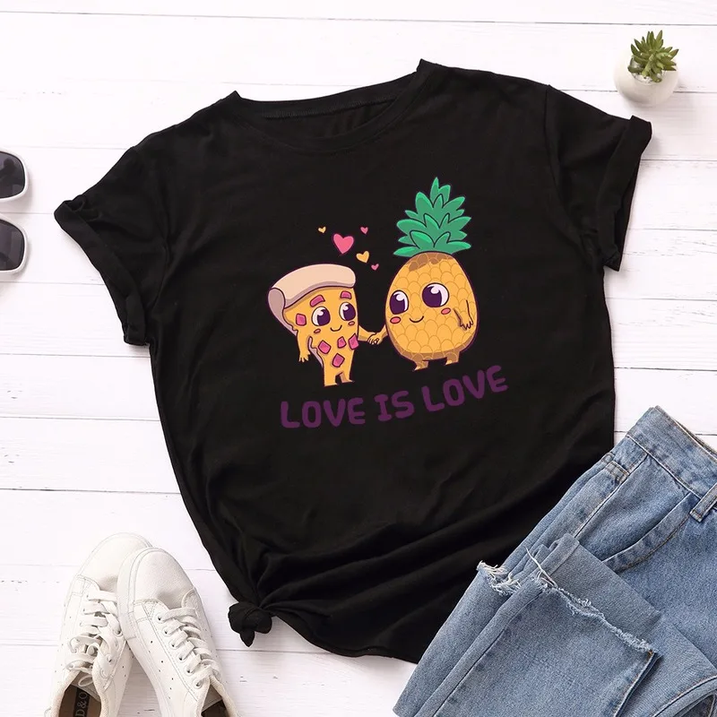 Женская летняя хлопковая футболка с коротким рукавом модель 5XL повседневная