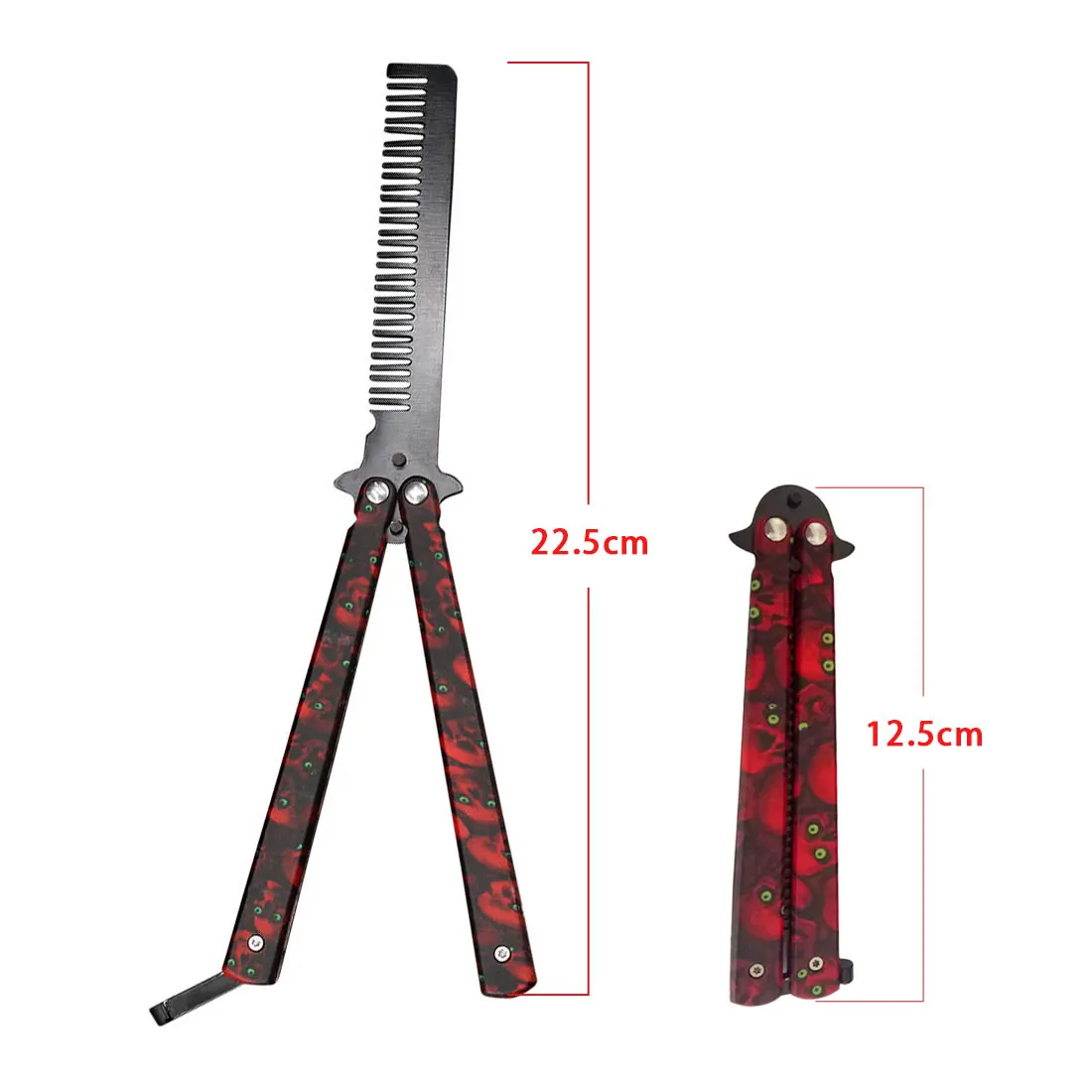 Тренировочный складной нож-бабочка из нержавеющей стали инструмент для обучения