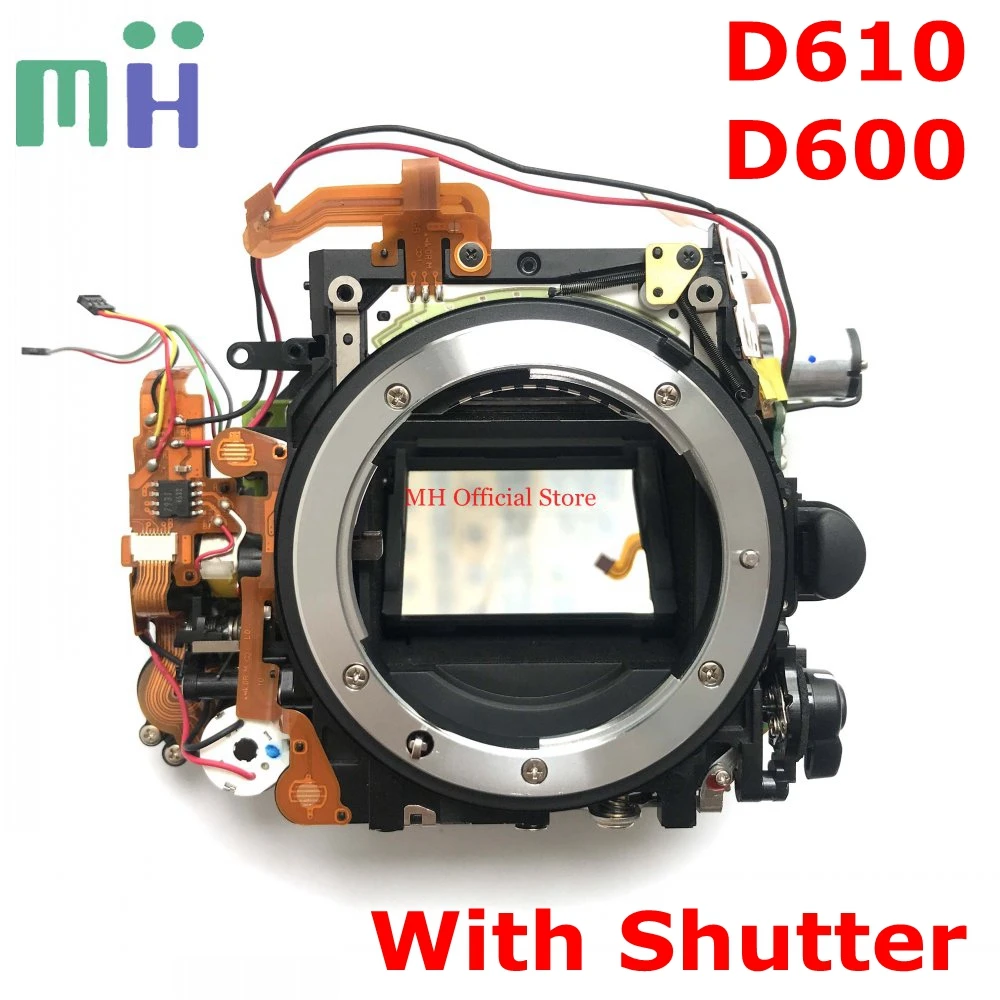 

For Nikon D600 D610 Front Main Body Frame Mirror Box with Shutter Aperture Motor Diphragm Unit Camera Repair Part