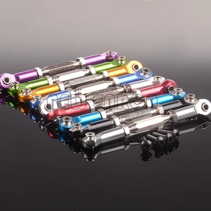 Новая Металлическая тяга ENRON 2P 101238 + 101211 регулируемая передняязадняя тяга сервопривода для радиоуправляемой машинки HPI 110 грузовик пуля ST MT 3,0 Flux Upgrad