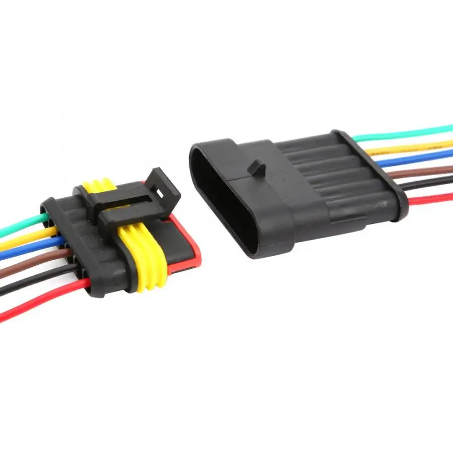 2 комплекта автомобильный разъем 4/5/6 Pin автомобилей Водонепроницаемый