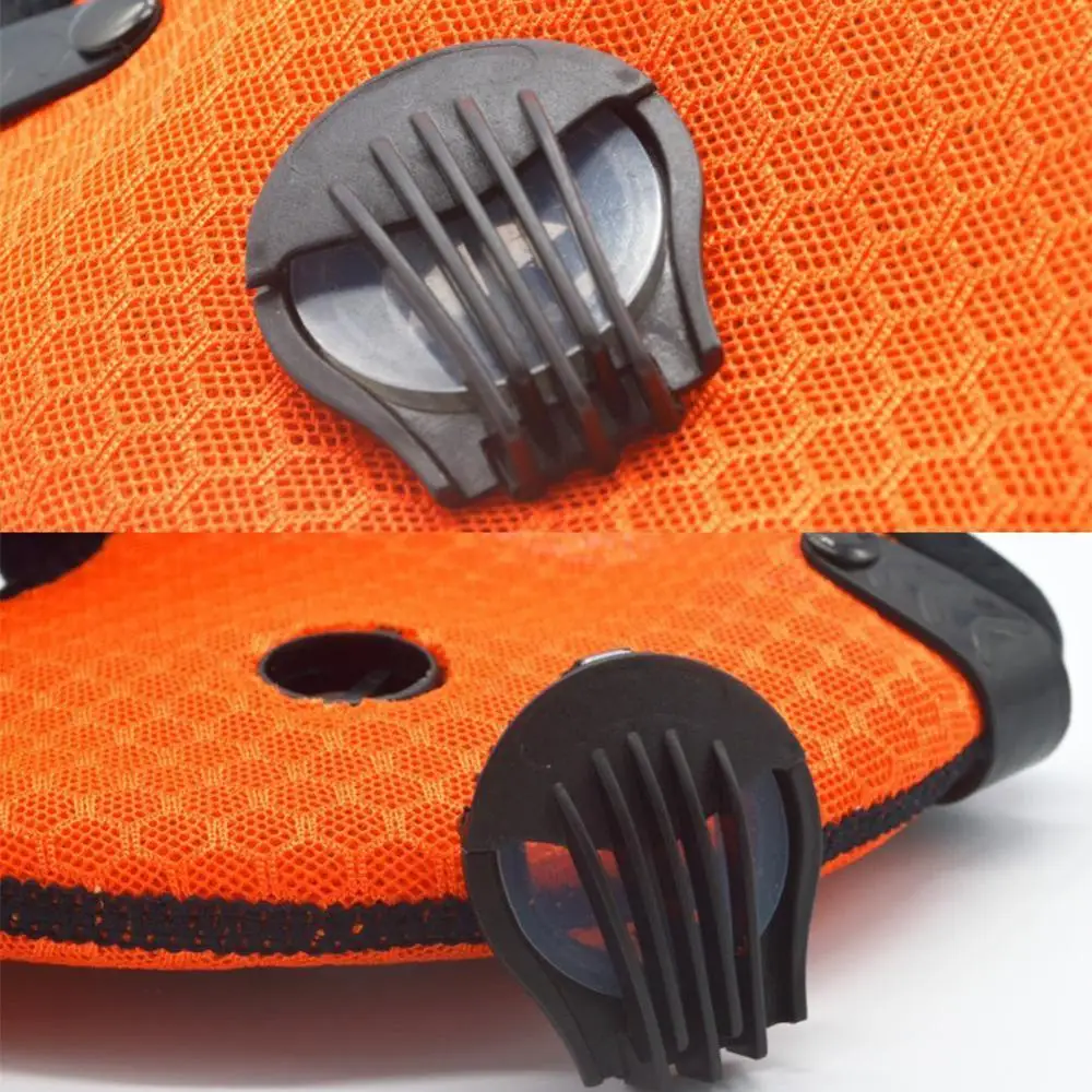 1 шт. сплошной цвет Респиратор маска против пыли активированный уголь фильтрации