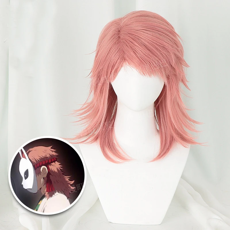 

Anime Demon Slayer Kimetsu no Yaiba Sabito Cosplay Costume Kimono Uniform Wig Mask Suit Halloween Party Women Men Sabito Costume