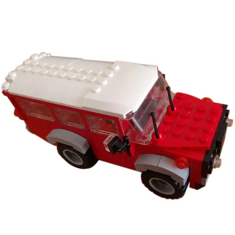 

Kids Toys MOC High-TechORV SUV Car Building Blocks Modular Transportation Vehicles Block Model for Children Gift