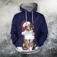 funny dog 3d printed hoodies sweatshirt zipper hoodies women for men christmas cosplay costumes