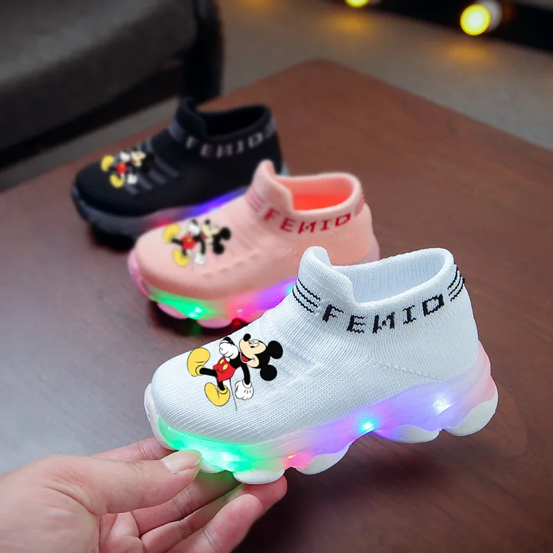 Детские Нескользящие водонепроницаемые туфли с мягкой подошвой и