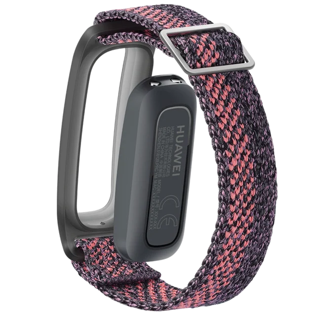 Sakura Coral Смарт-браслет HUAWEI Band 4e Basketball Wizard с двумя режимами ношения и сроком службы батареи 14 дней - Цвет: Sakura Coral