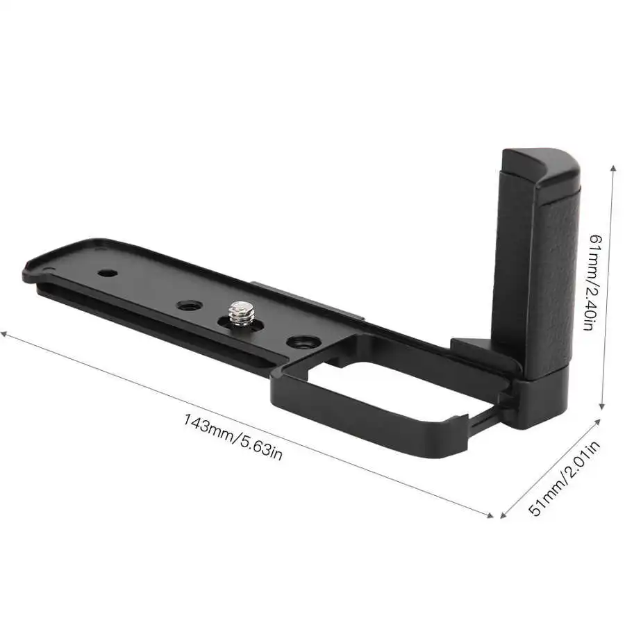

Quick Release Plate Aluminium Alloy Camera Handle L Quick Release Plate Fit for Fuji X&#8209 PRO3 Mirrorless Cameras Camera