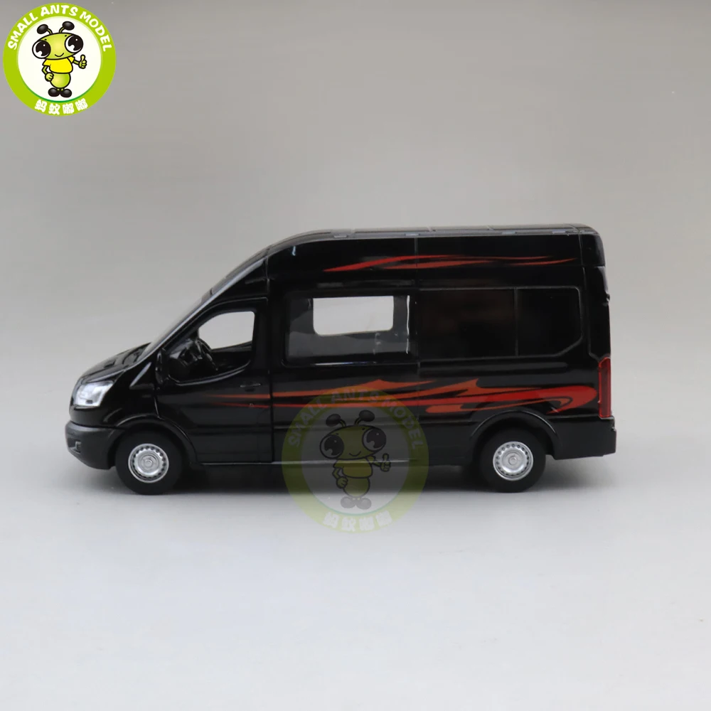 1/35 Ford Transit Van Cargo MPV литая модель автомобиля игрушки для детей Подарки для мальчиков и девочек