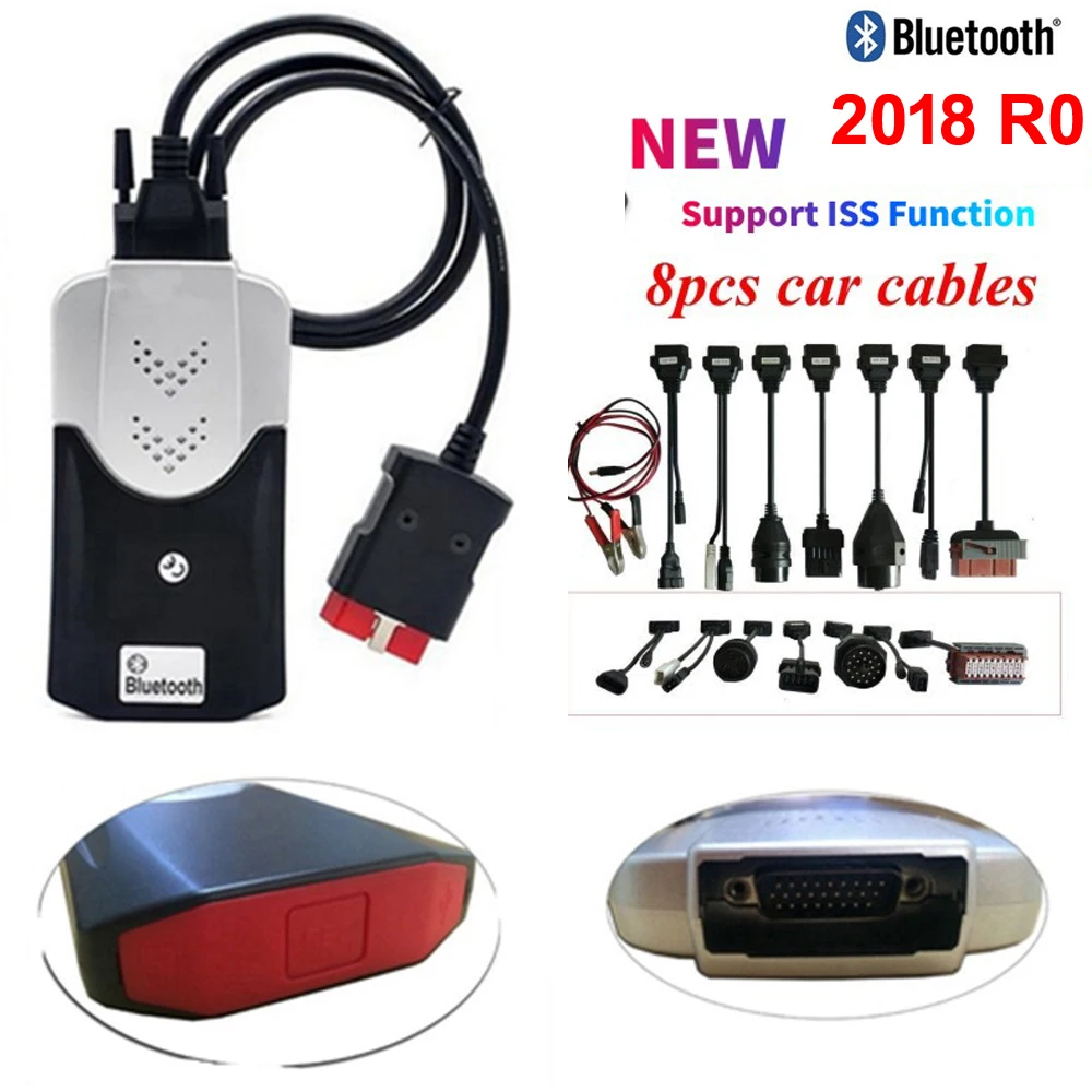 Новинка 2021 2018.R0 2017.R3 Keygen лучший V3.0 новый VCI VD DS150E Cdp Bluetooth для Delphis Car Truck Obd2