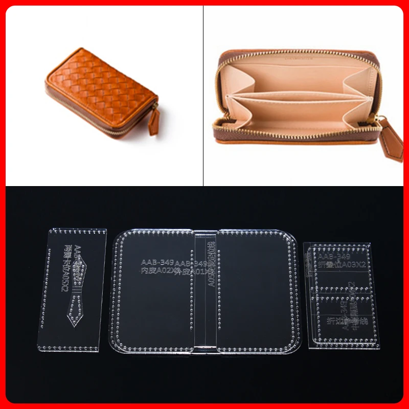 1 компл. Нулевая версия кошелька рисунок акриловый узор шаблон ручной