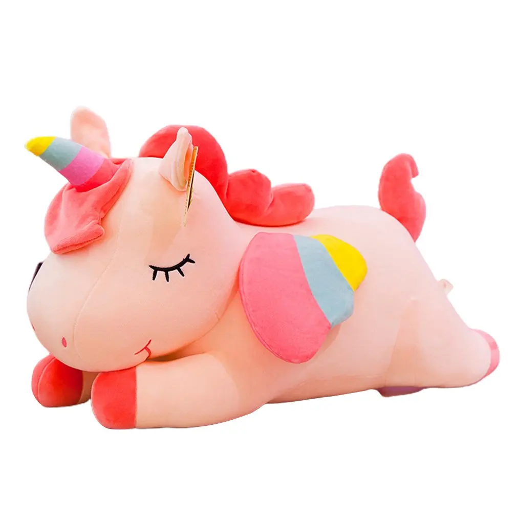 

Dropshipping Giant Unicorn Plush Toy Unicorn Dolls Animal Horse Toys Soft Sitting Stuffed Popular Cartoon for Kid Xmas Present