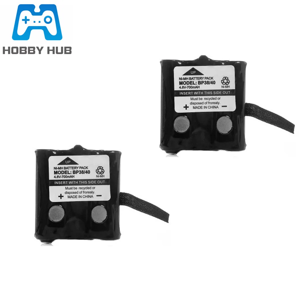 Перезаряжаемая аккумуляторная батарея NI-MH 4,8 в, 700 мАч, 2 шт./лот