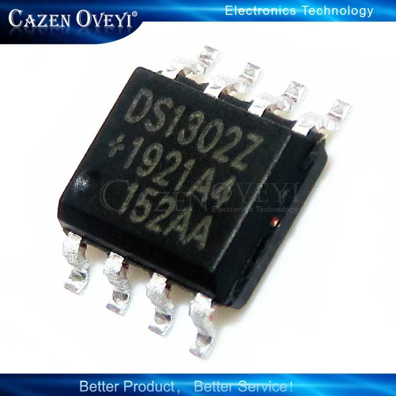 10 шт Новый DS1302 DS1302Z DS1302ZN SOP8 при непрерывной зарядке малым током светодиодный