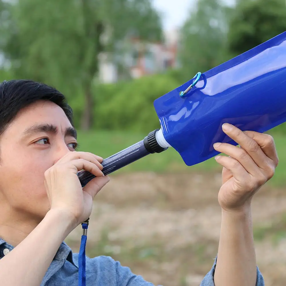 Уличный очиститель воды для кемпинга пешего туризма экстренных ситуаций