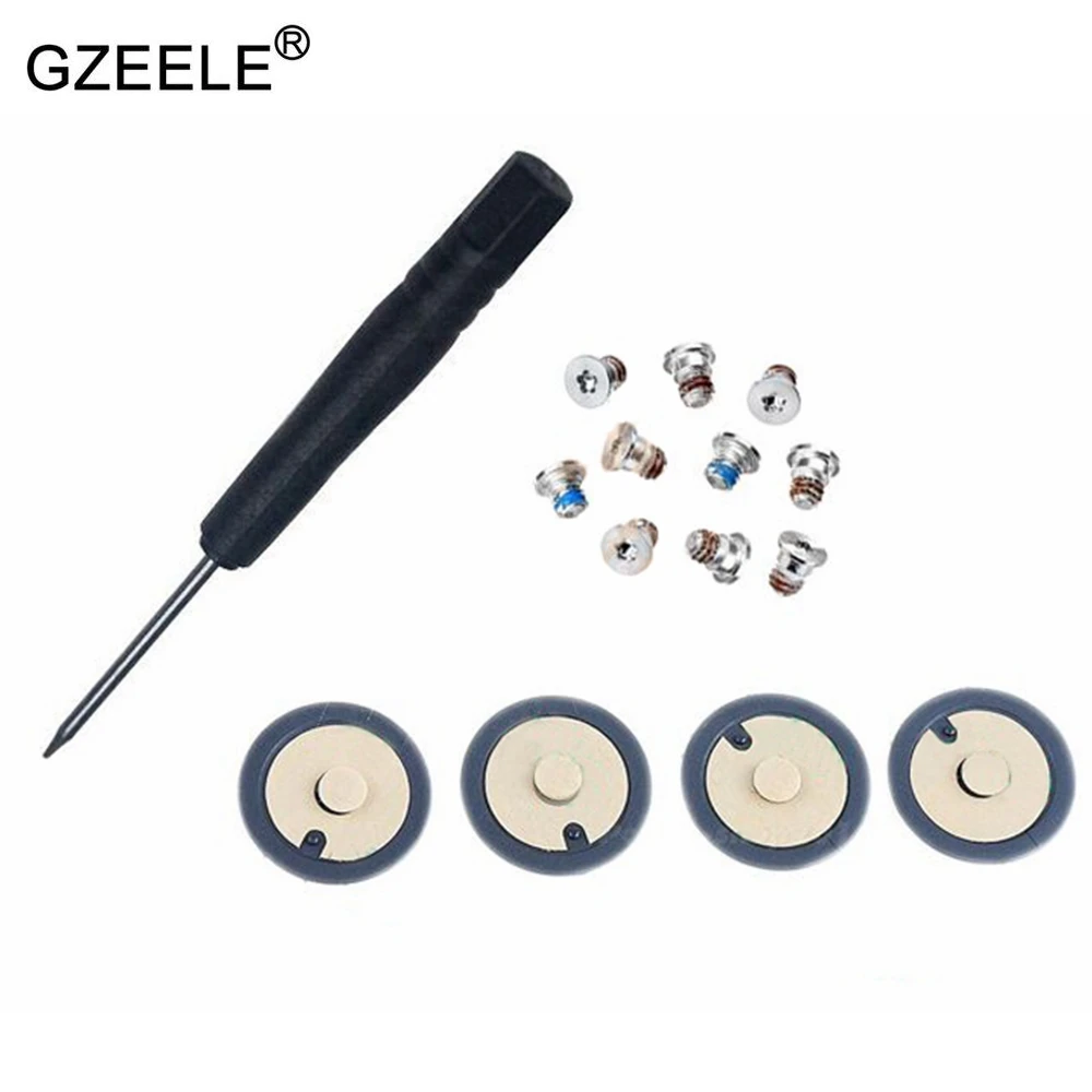 Новинка 4 шт. Нижняя крышка корпуса резиновая ножка + набор винтов инструмент для