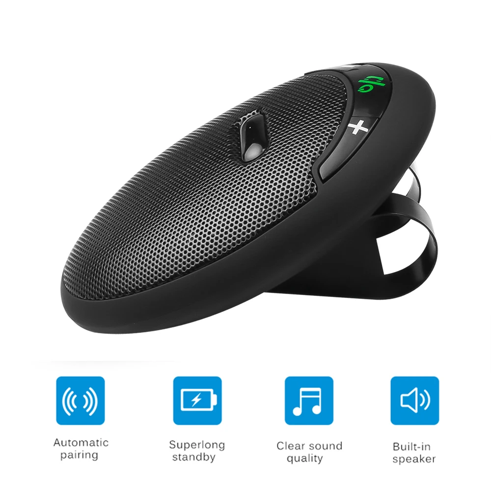 Автомобильный комплект громкой связи Bluetooth с солнцезащитным козырьком 4 1
