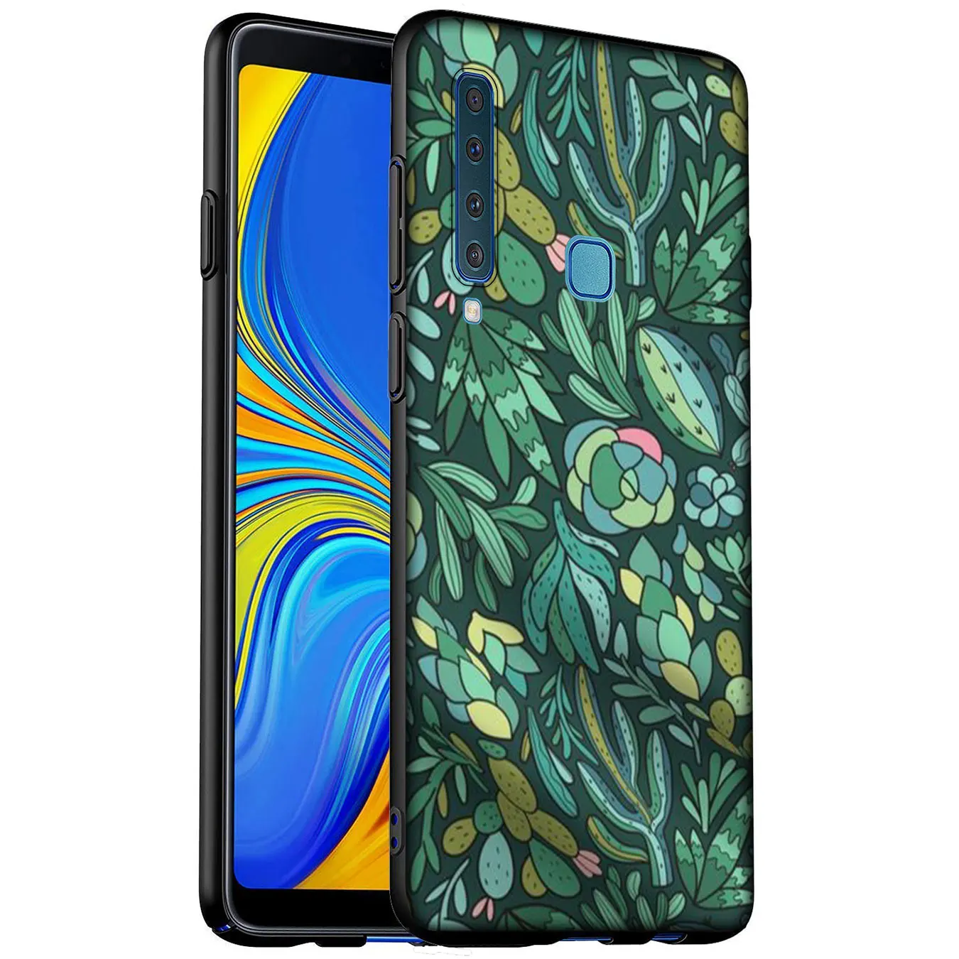Красивый мягкий силиконовый чехол для телефона Samsung Galaxy A6 Plus A7 A8 A9 2018 A3 A5 2016 2017 Note 9 8