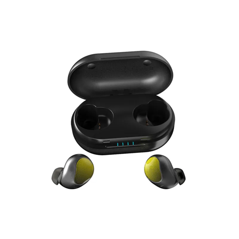 Цвет: желтый U10 A10 TWS беспроводные наушники Bluetooth 5,0 гарнитура IPX6 водонепроницаемые наушники 5D Hi-Fi стерео PK xiaomi airdots Meizu Pop 2 - Цвет: Цвет: желтый