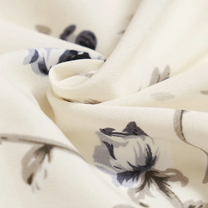 Женские шифоновые брюки повседневные свободные короткие штаны с высокой талией