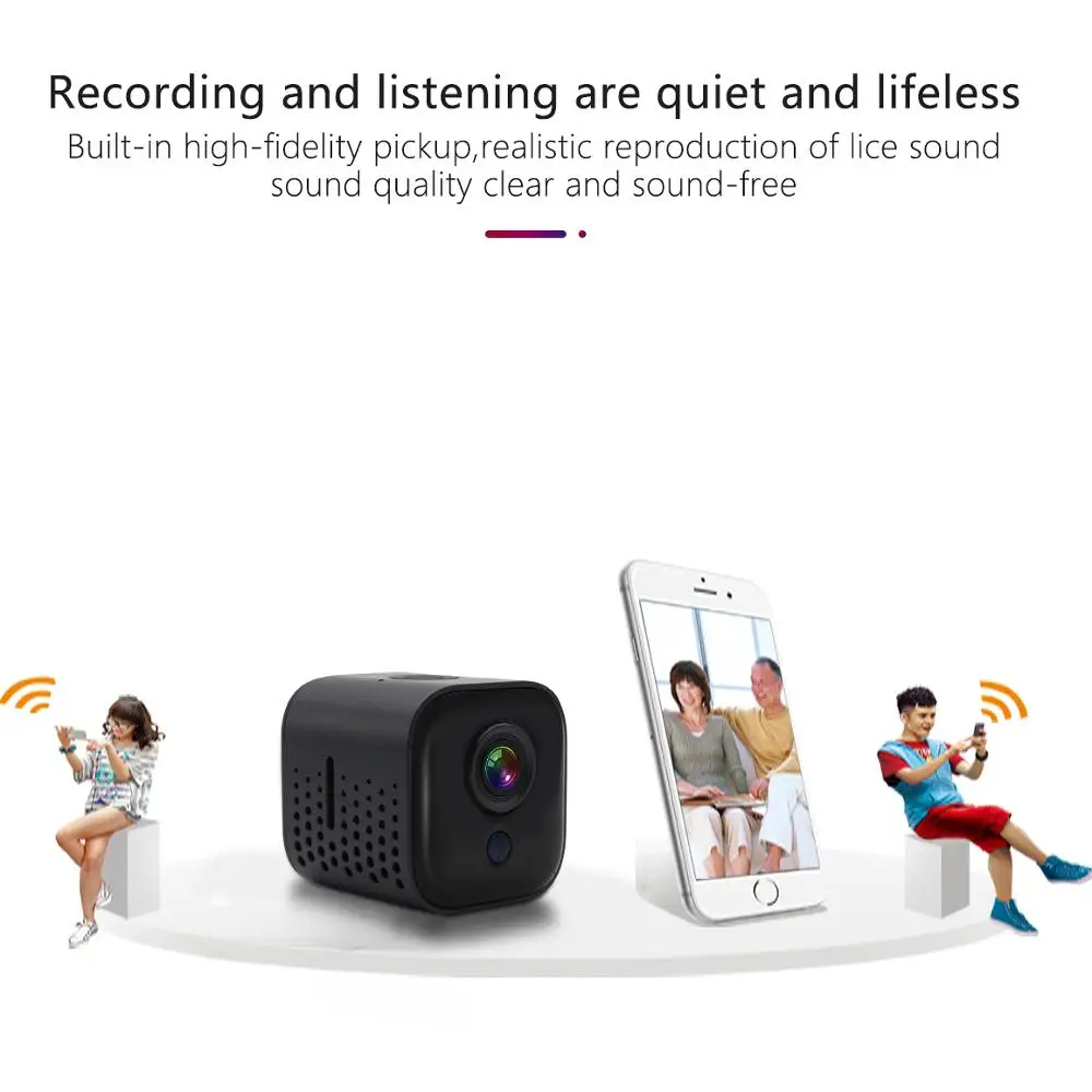 A11 A12 A10 1080P HD Wifi IP камера ночного видения безопасности микро домашний Смарт CCTV