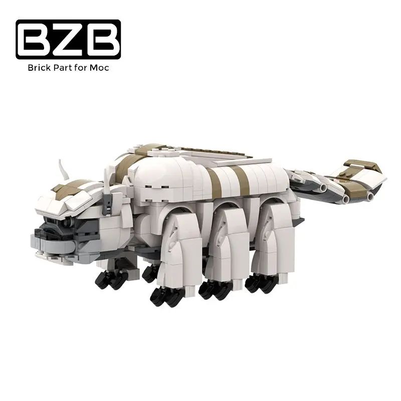 

Конструктор MOC Appa из Аватара «Last of Airbender Builidng», модель «сделай сам», детские игрушки, игра для мозга, лучшие подарки для детей