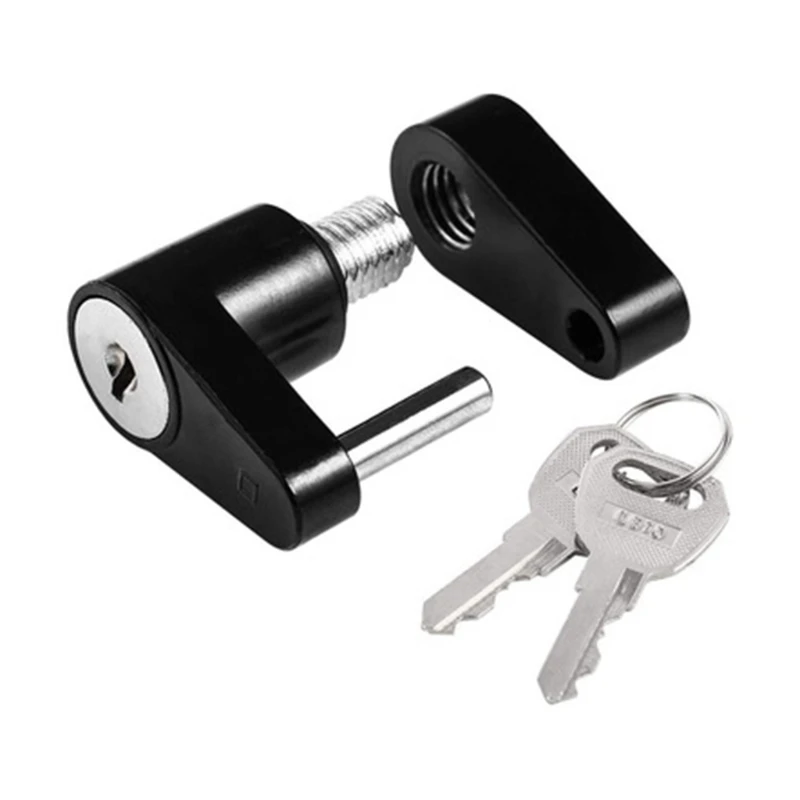 

D7YA Durable Trailer Wheel Hook Lock Coupler Clamp Security Tire Anti Theft Anti-rust for t.u.k. RVs Motorcycle Connector