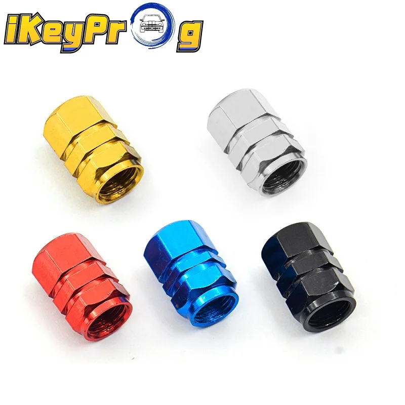 Колпачки для стержней клапанов автомобильных шин алюминиевые водонепроницаемые